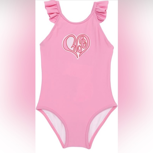 Chloe Other - Chloé Kids Ruffle One Piece Swimsuit